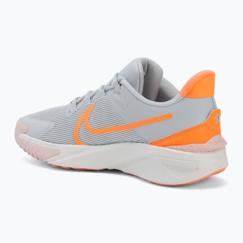 Dětské běžecké boty Nike Star Runner 4 pure platinum/echo pink/peach cream 3