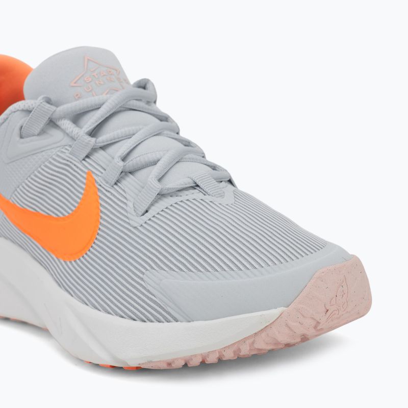 Dětské běžecké boty Nike Star Runner 4 pure platinum/echo pink/peach cream 7