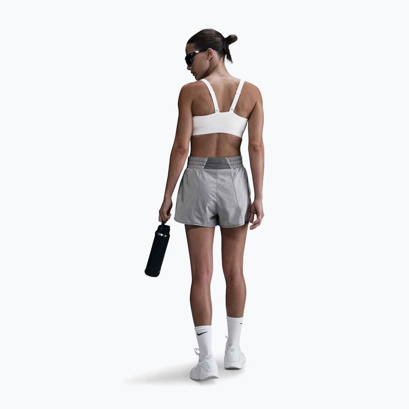 Dámské šortky Nike One Dri-Fit High-Waisted 3" 2In1 smoke grey/heather 3