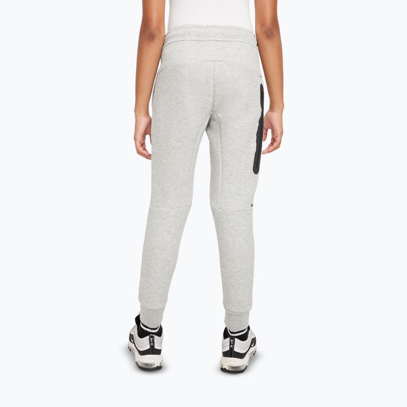Dětské kalhoty Nike Sportswear Tech Fleece dark grey heather/black/black 3