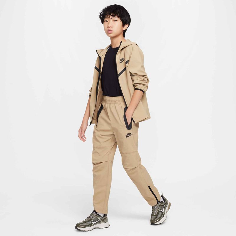 Dětská bunda Nike Tech Woven parachute beige/parachute beige/black 2