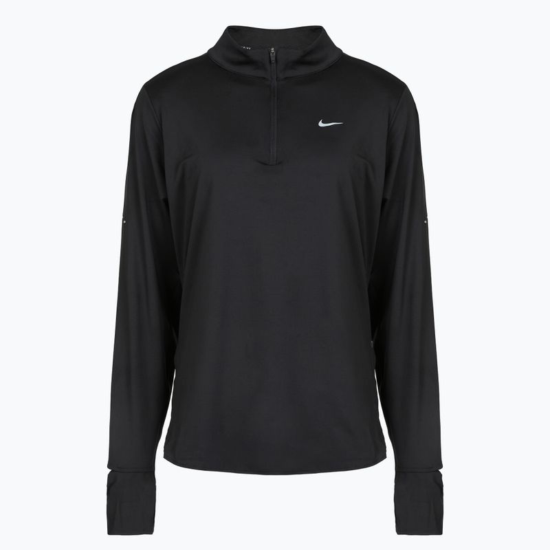 Dámské běžecké tričko Longsleeve Nike Swift Dri-FIT UV 1/4-Zip Plus Size black 6