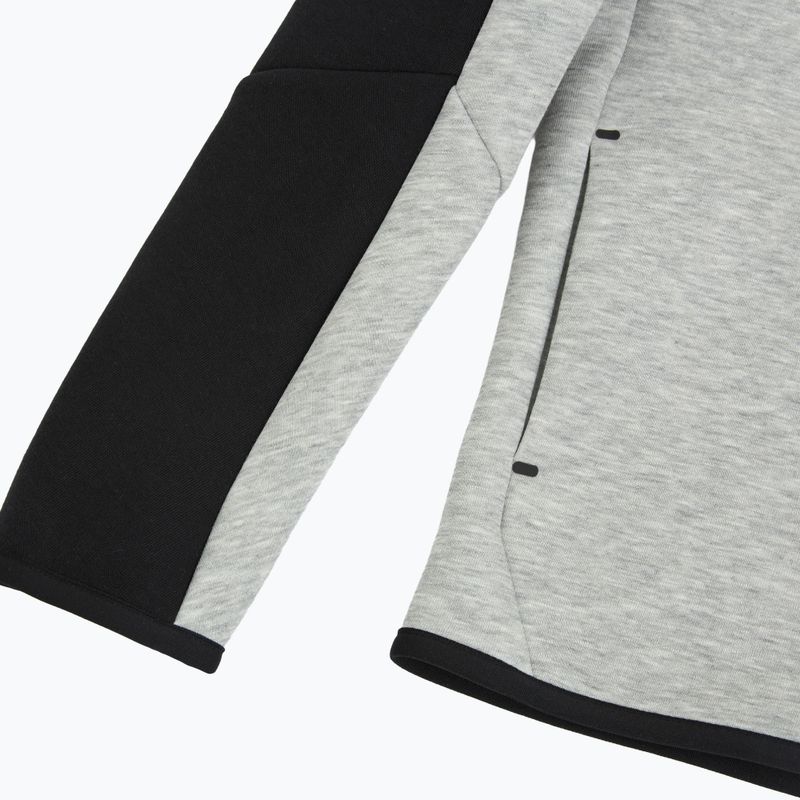 Dětská mikina Nike Sportswear Tech Fleece Full Zip dark grey heather/black/black/black 12