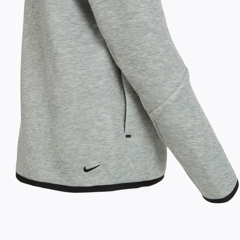 Dětská mikina Nike Sportswear Tech Fleece Full-Zip dark grey heather/black/black 12