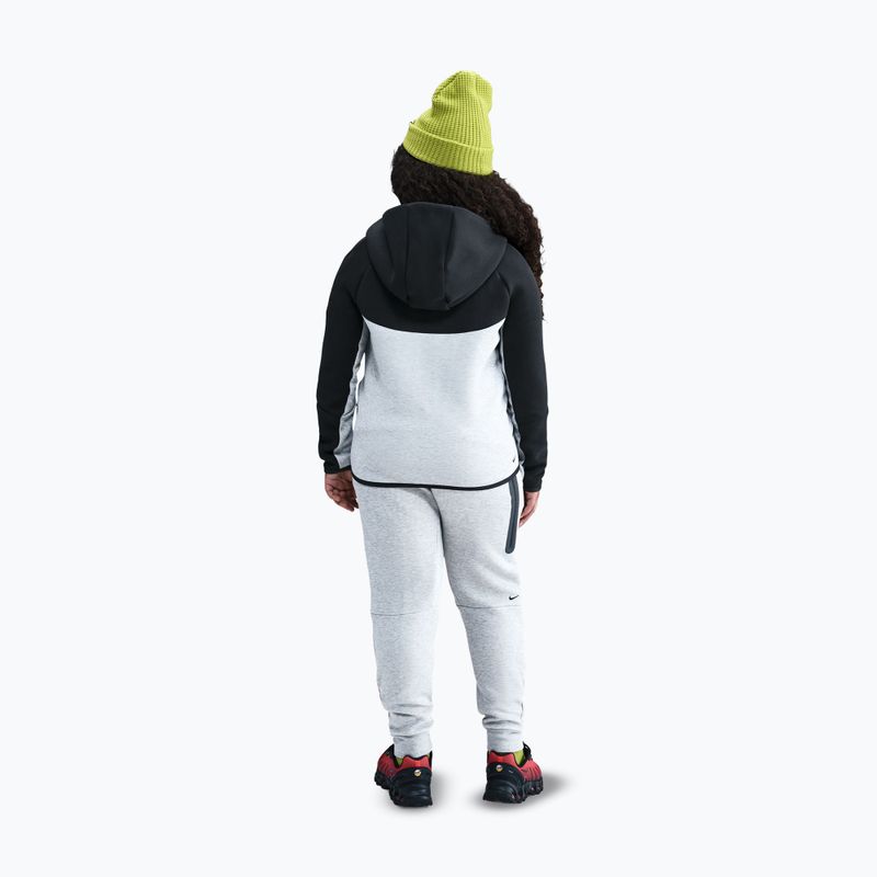 Dětská mikina Nike Sportswear Tech Fleece Full-Zip dark grey heather/black/black/black 3