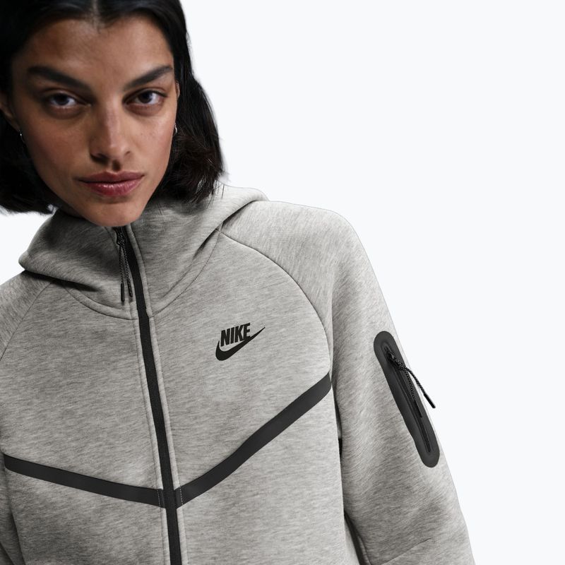 Dámská mikina Nike Sportswear Tech Fleece Windrunner dark grey heather/black 5
