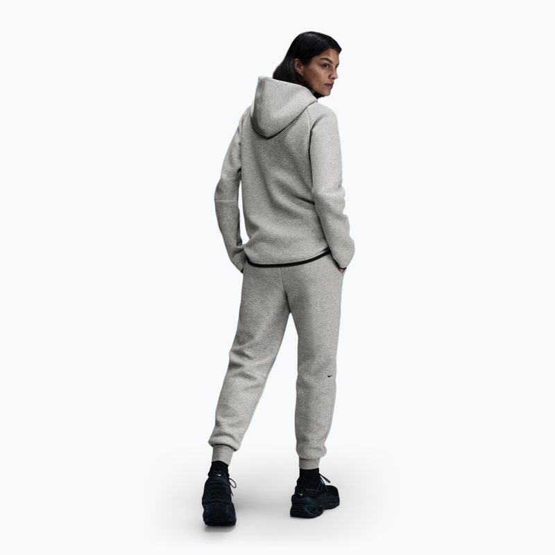 Dámské kalhoty Nike Sportswear Tech Fleece Mid-Rise dark grey heather/black 3