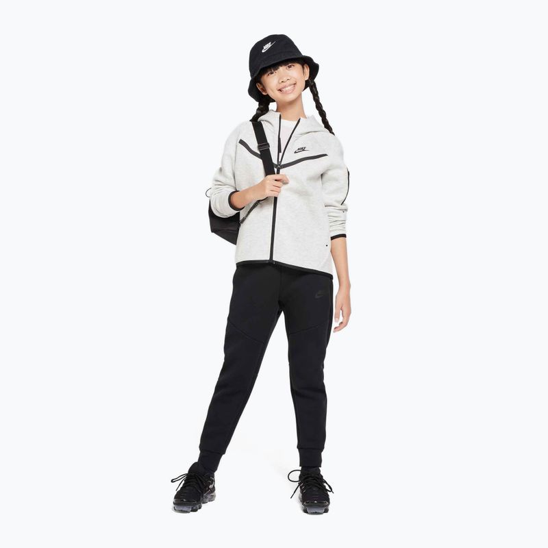 Dětská mikina Nike Sportswear Tech Fleece light grey/heather/black/black 2
