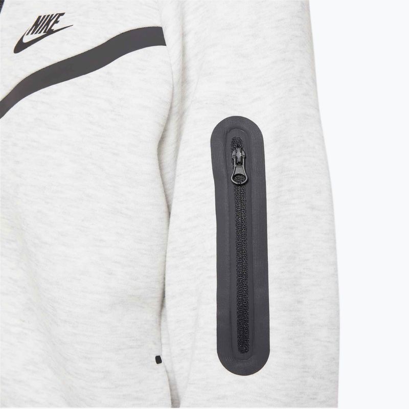 Dětská mikina Nike Sportswear Tech Fleece light grey/heather/black/black 6