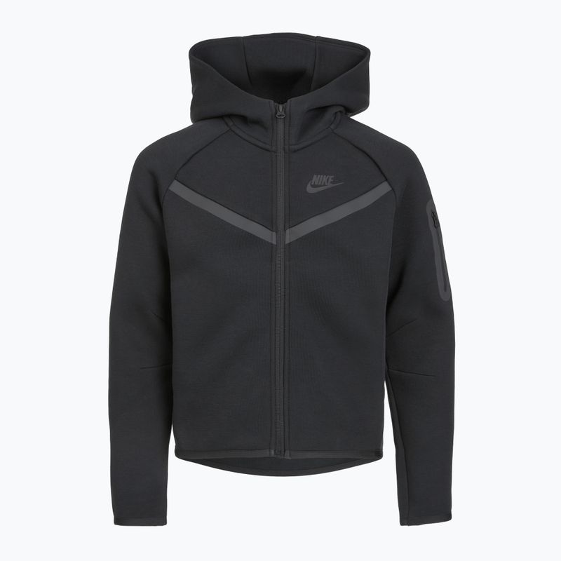 Dětská mikina Nike Sportswear Tech Fleece black/black/black