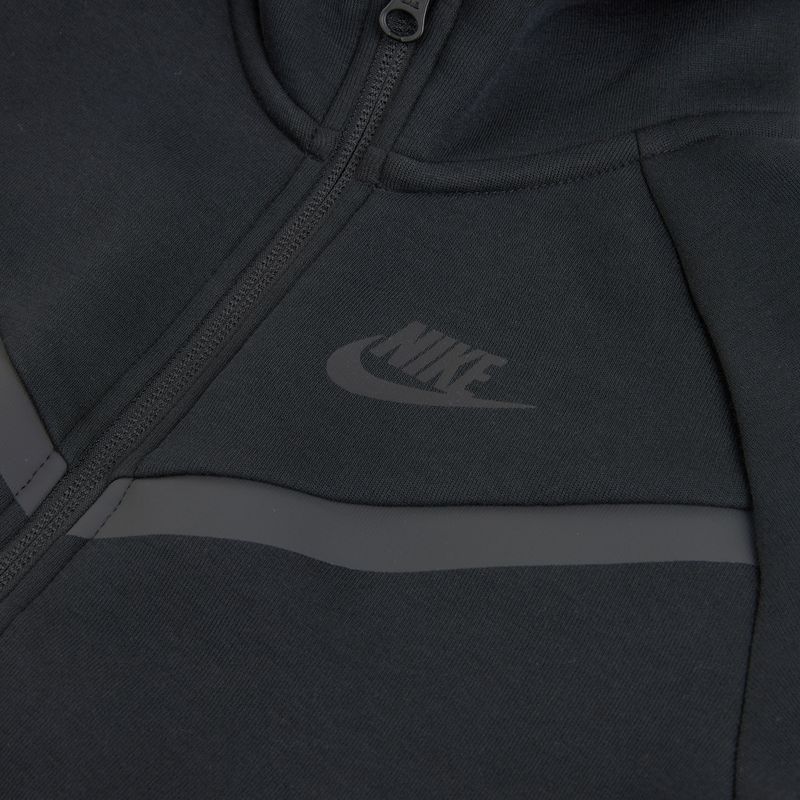 Dětská mikina Nike Sportswear Tech Fleece black/black/black 3