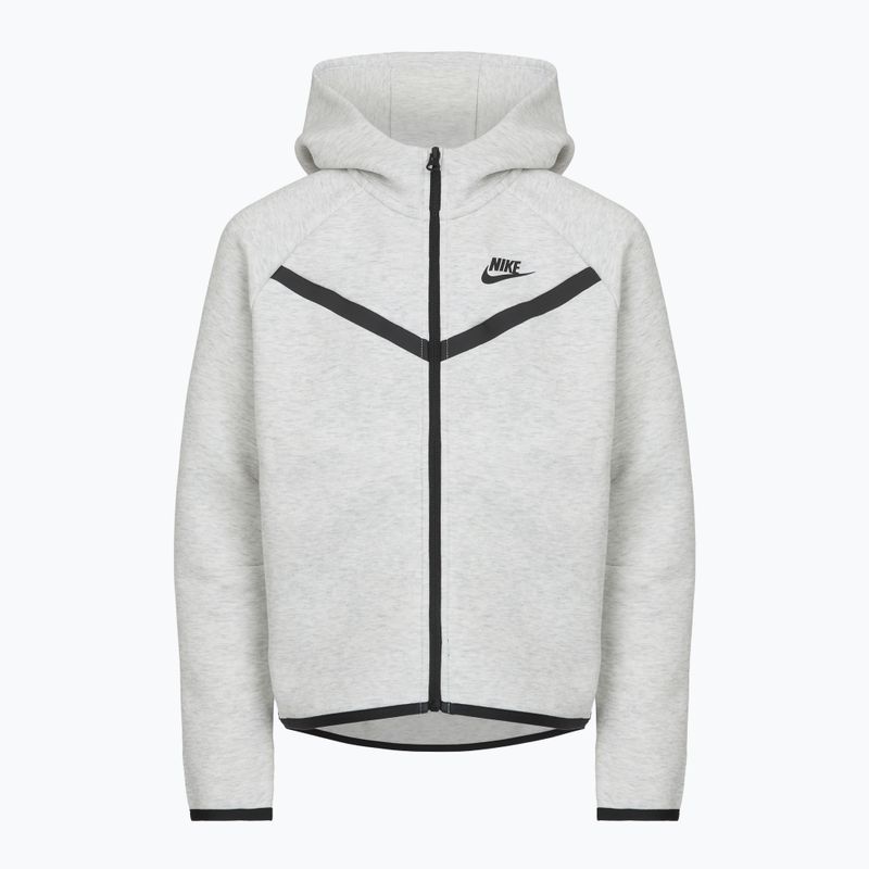 Dětská mikina Nike Sportswear Tech Fleece light grey/heather/black/black
