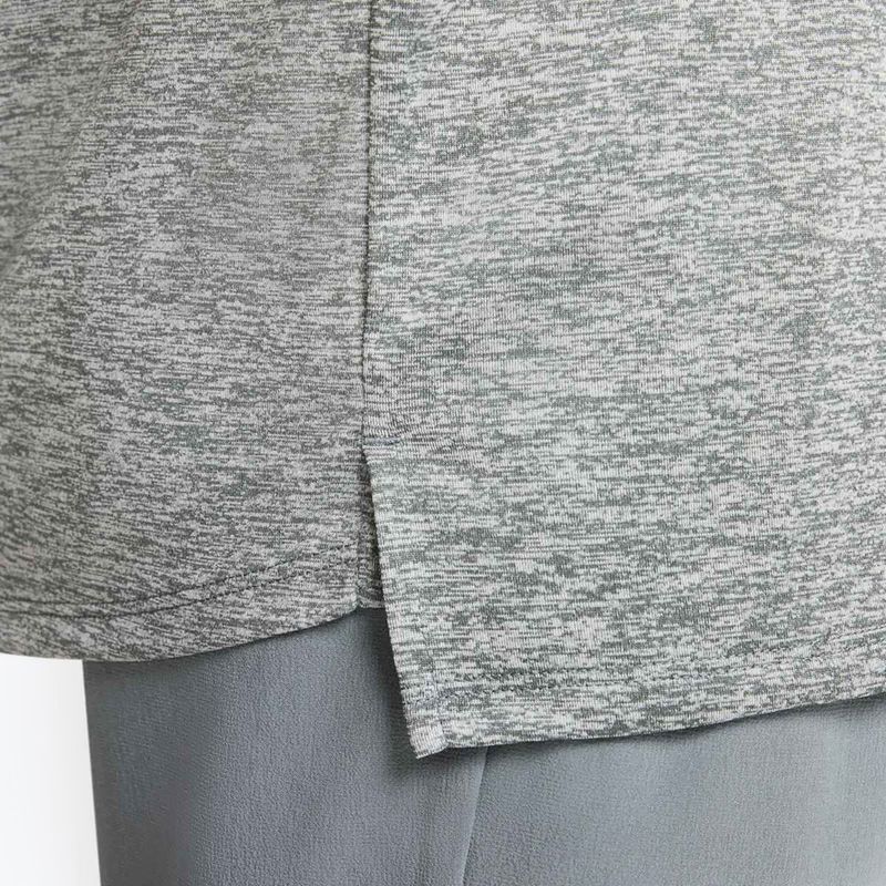 Pánské běžecké tričko Nike Stride ADV smoke grey / heather 6