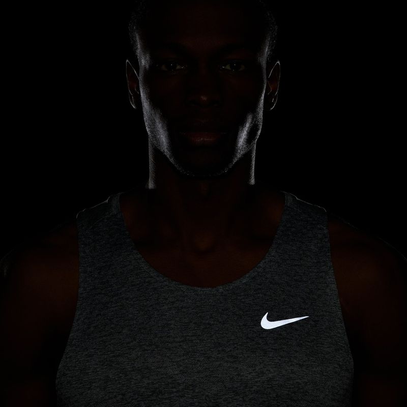 Pánské běžecké tričko Nike Stride Dri-Fit ADV smoke grey/heather 7