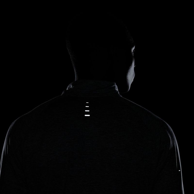 Pánská běžecká mikina Nike Stride 1/4 Zip Dri-Fit smoke grey/heather 11