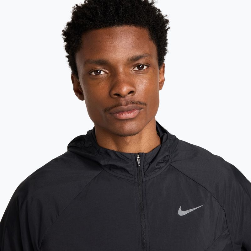 Pánská běžecká bunda Nike Stride Repel UV black/black 5