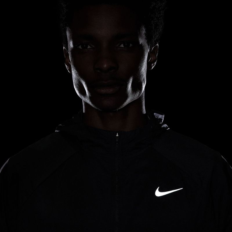 Pánská běžecká bunda Nike Stride Repel UV black/black 7