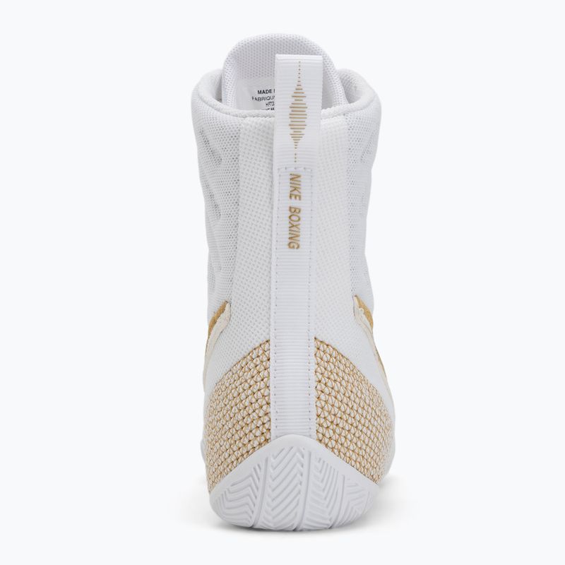 Boxerské boty Nike Machomai 3 white/metallic gold 6
