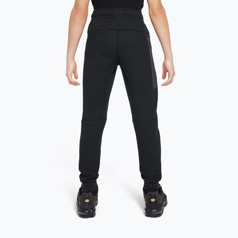 Dětské kalhoty Nike Sportswear Tech Fleece black/dark grey heather/black/black 2
