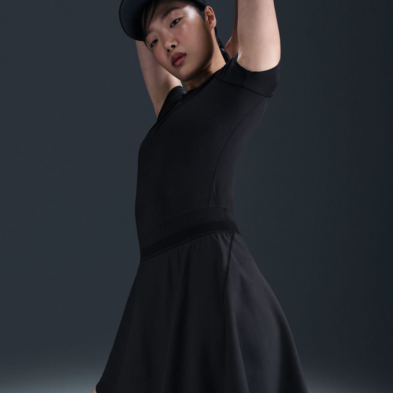 Tenisová sukně Nike Court Dri-Fit Ace Advantage black/black 8