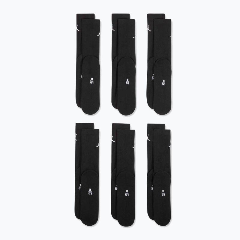 Ponožky Jordan Everyday Cushioned Crew 6 pairs black/white 2