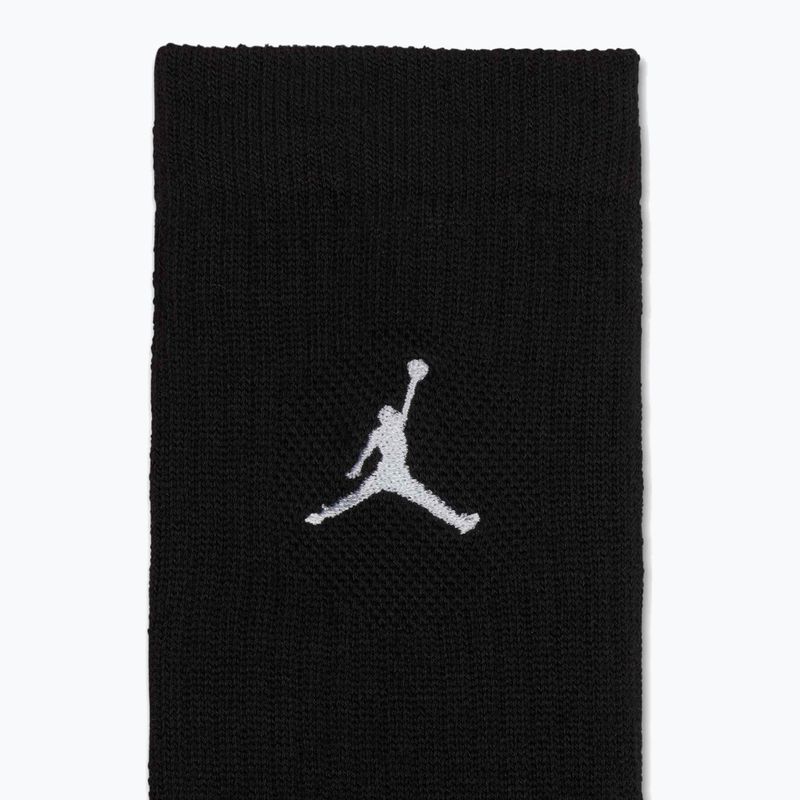 Ponožky Jordan Everyday Cushioned Crew 6 párů černá/bílá 3