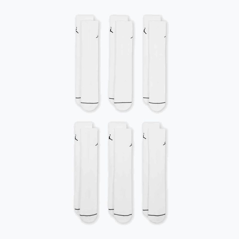 Ponožky Jordan Everyday Cushioned Crew 6 pairs white/black