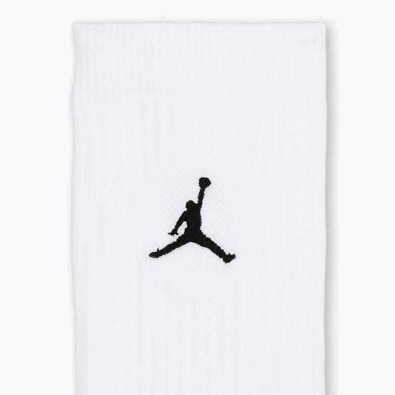 Ponožky Jordan Everyday Cushioned Crew 6 párů bílá/černá 4