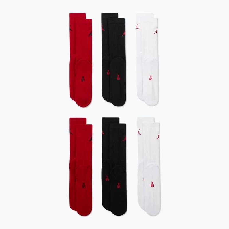 Skarpety  Nike Jordan Everyday Cushioned Crew 6 par multicolor 2