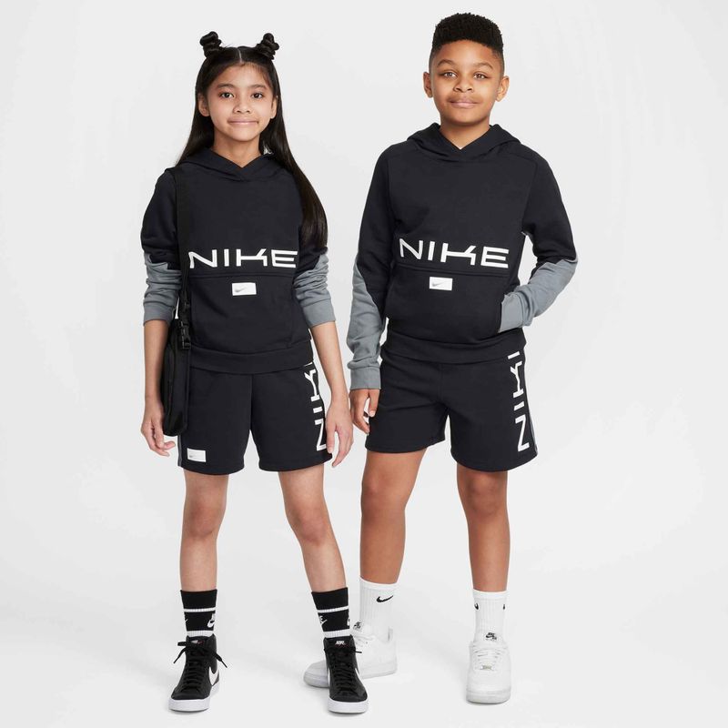 Dětské tréninkové šortky Nike Multi Dri-FIT black/smoke grey/black/white 13