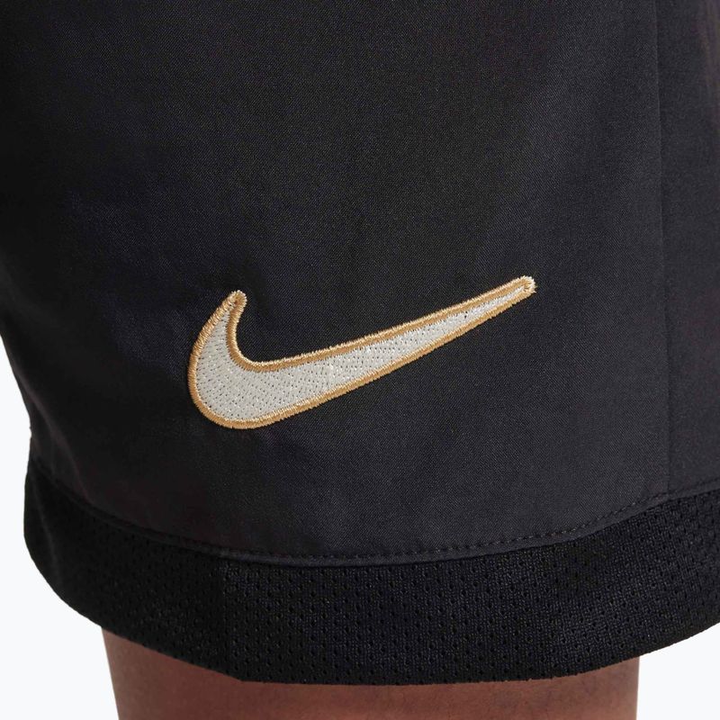 Dětské fotbalové šortky Nike Academy Dri-Fit Jr black/black/pale ivory/ pale ivory 6