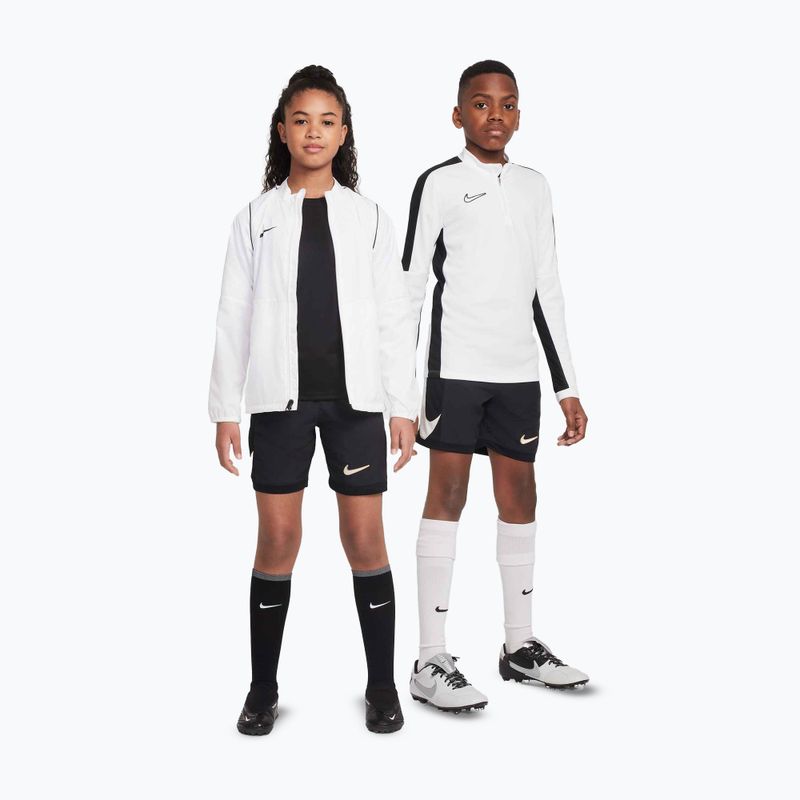 Dětské fotbalové šortky Nike Academy Dri-Fit Jr black/black/pale ivory/ pale ivory 8