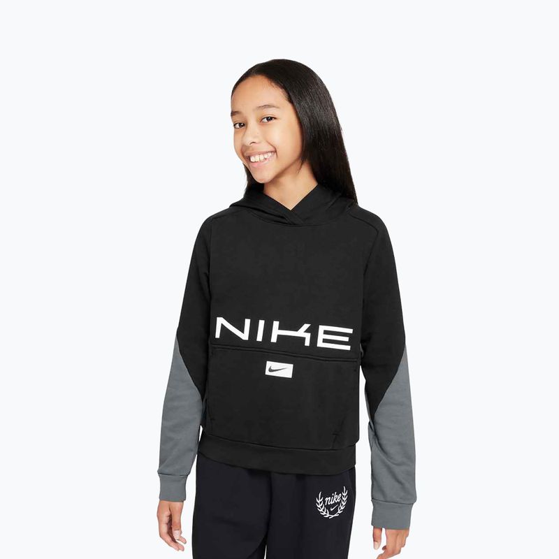 Dětská mikina Nike Multi Dri-FIT black/smoke grey/white 7