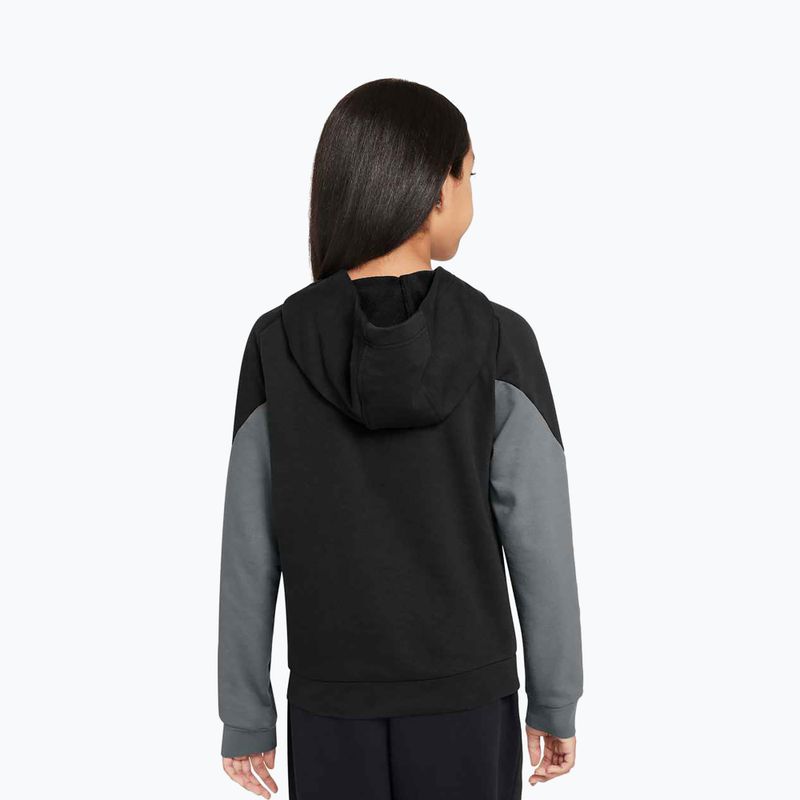 Dětská mikina Nike Multi Dri-FIT black/smoke grey/white 8