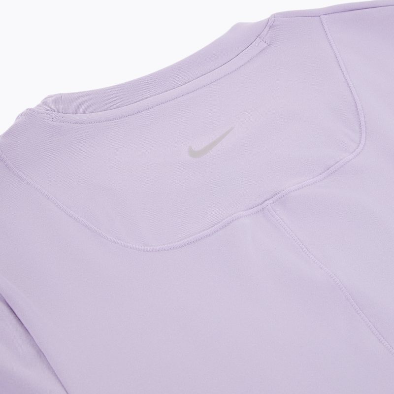 Dámské tričko Nike One Maternity Dri Fit Slim-Fit lilac ice 3