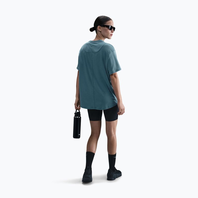 Dámské tričko Nike One Relaxed Dri-Fit smokey blue/black 3