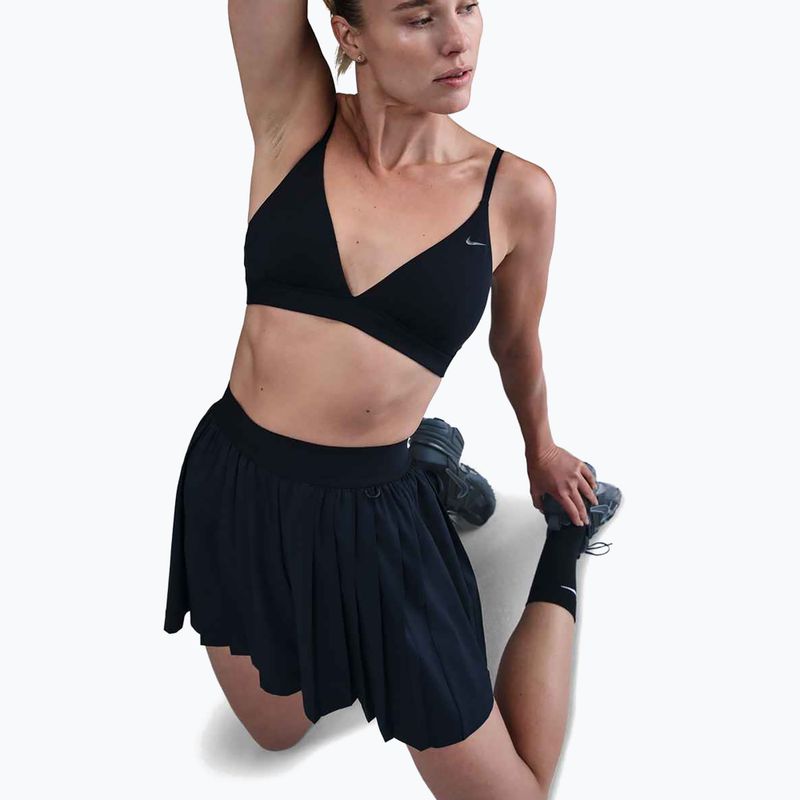 Tréninková podprsenka Nike Form Light-Support Triangle black/smoke grey/dark smoke 4