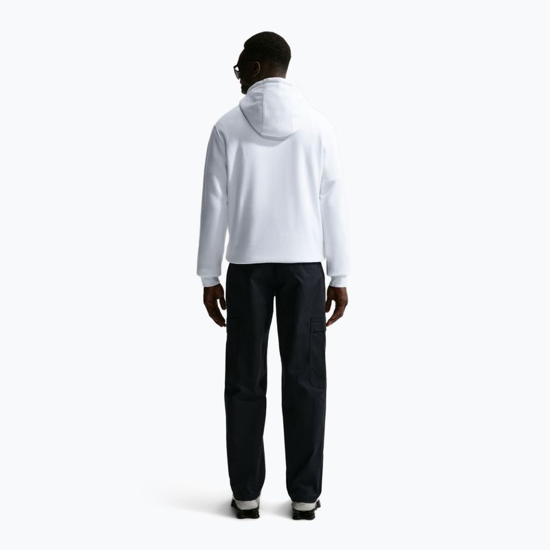 Pánská mikina Nike Club Pullover Hoodie white/white/black 2
