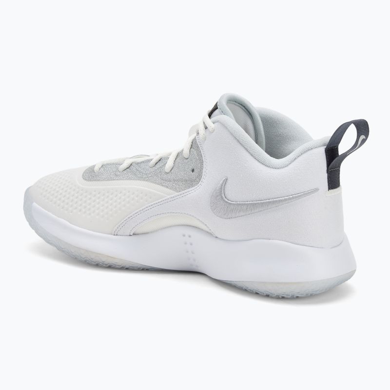 Boty Nike Hyperset 2 SE smmit white/metalic silver/pure platinum 3