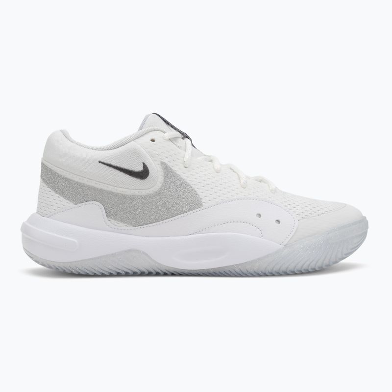 Volejbalové boty Nike Hyperquick Court Flight SE summit white/metallic silver/pure platinum 2