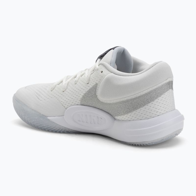 Volejbalové boty Nike Hyperquick Court Flight SE summit white/metallic silver/pure platinum 3