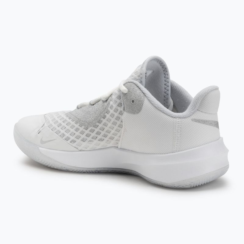 Volejbalové boty Nike Zoom Hyperspeed Court SE smmit white/metalic silver/pure platinum 3