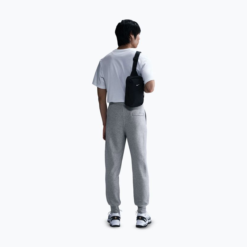 Pánské tepláky Nike Club Jogger dark grey heather/light smoke grey/white 3