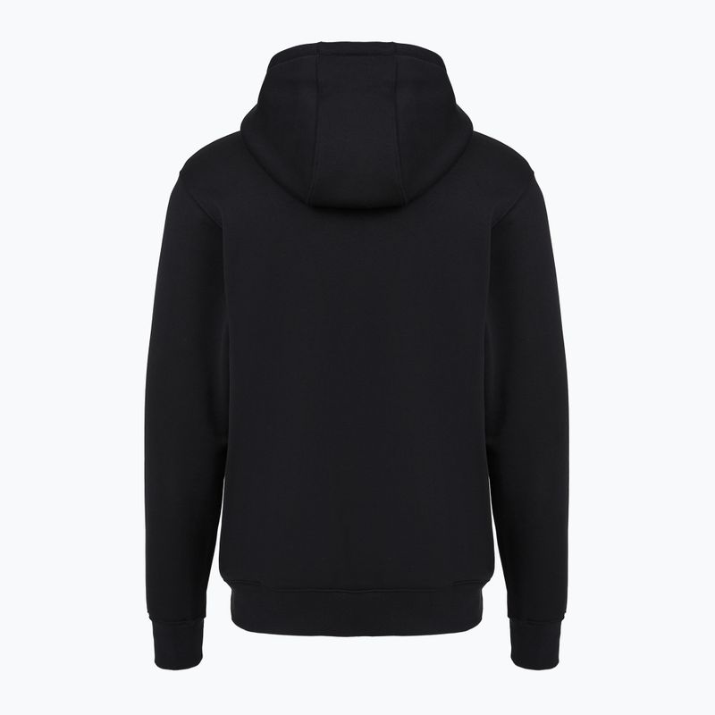 Pánská mikina Nike Club Pullover Hoodie black/black/white 7