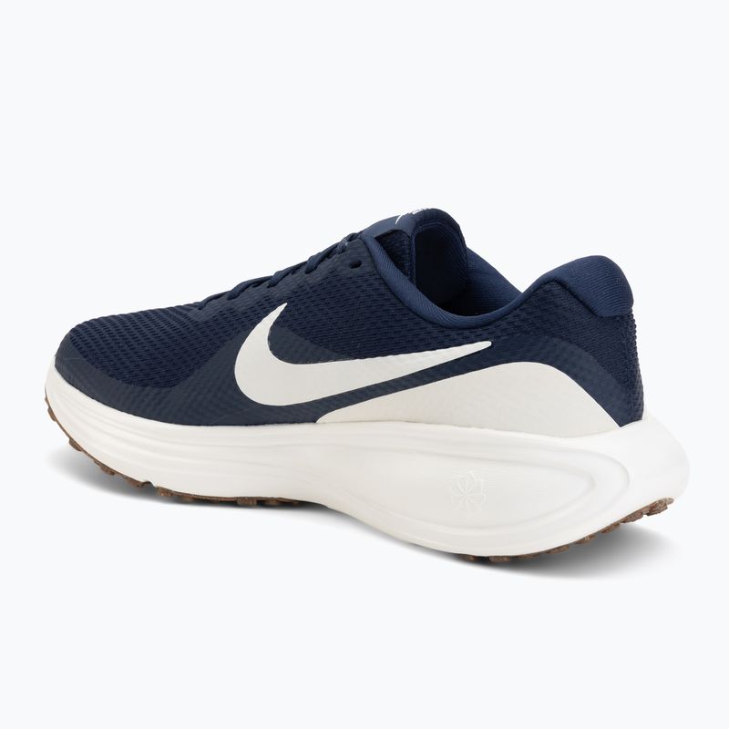 Pánské běžecké boty Nike Revolution 8 midnight navy/gum med brown/sail 3