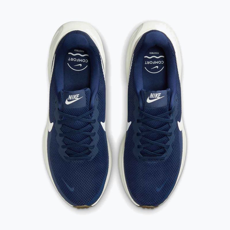 Pánské běžecké boty Nike Revolution 8 midnight navy/gum med brown/sail 8