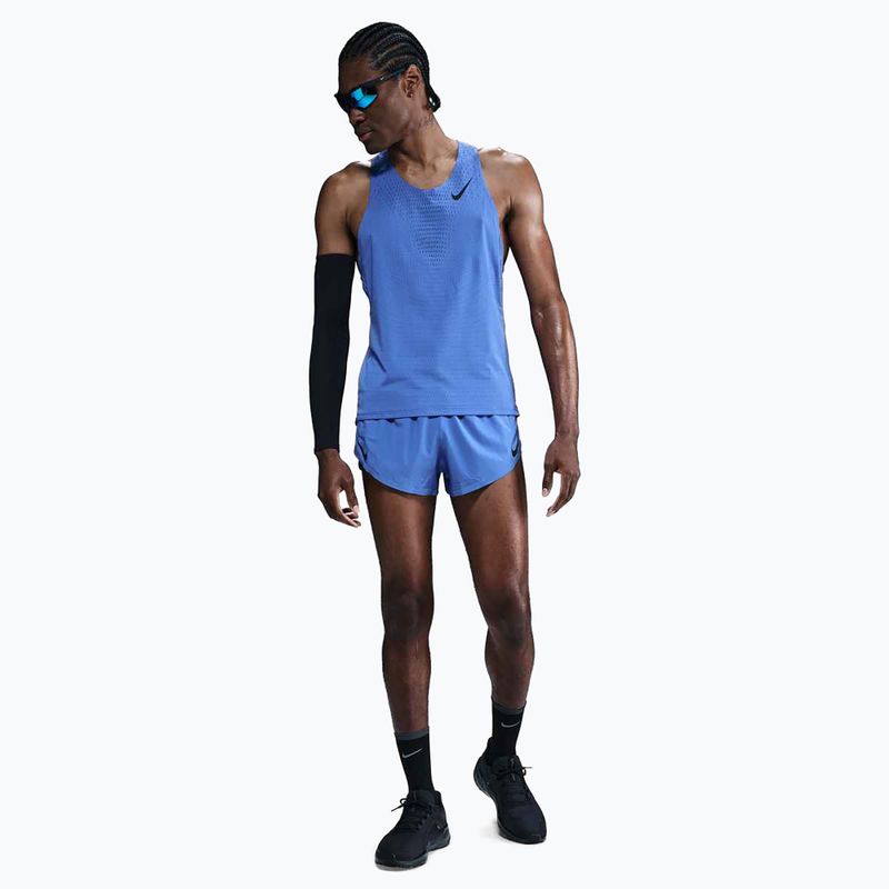 Pánské běžecké tričko Nike AeroSwift Dri-Fit ADV comet blue / black 2