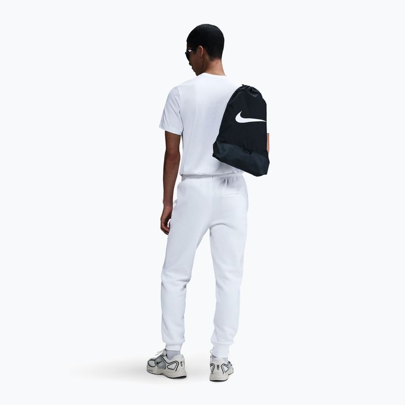Pánské kalhoty Nike Club Jogger white/white/black 3