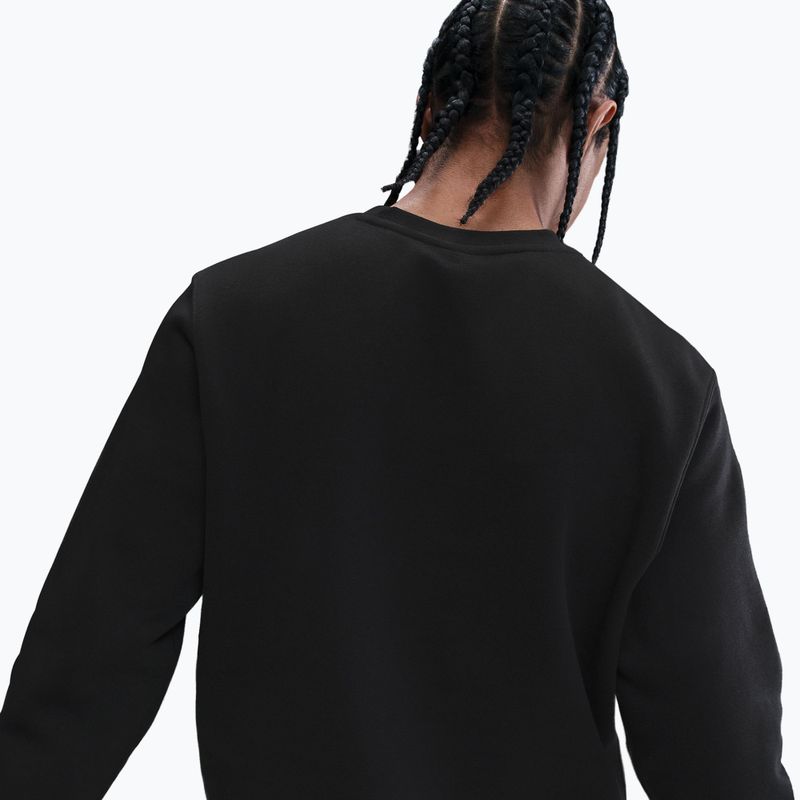 Pánská mikina Nike Sportswear Club Graphic Fleece Crew black/white 5