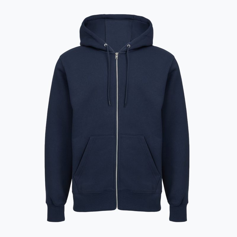 Pánská mikina Nike Club Full Zip Hoodie obsidian/obsidian/white 6